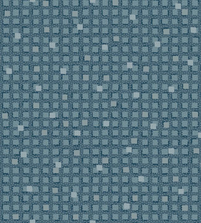 Tesserae Wallpaper by Cole & Son Midnight