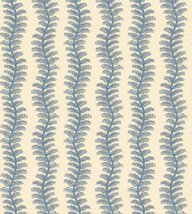 Tetbury Stripe Wallpaper by GP & J Baker Indigo