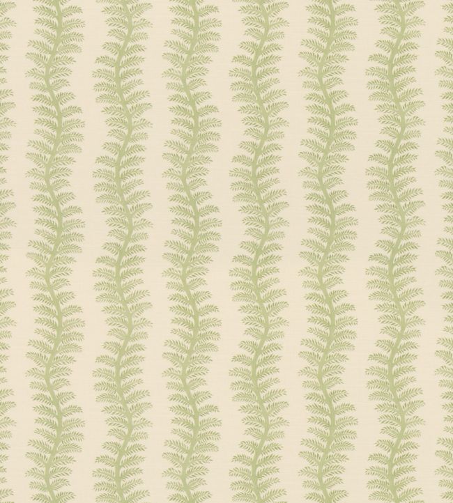 Tetbury Stripe Fabric by GP & J Baker Leaf Green