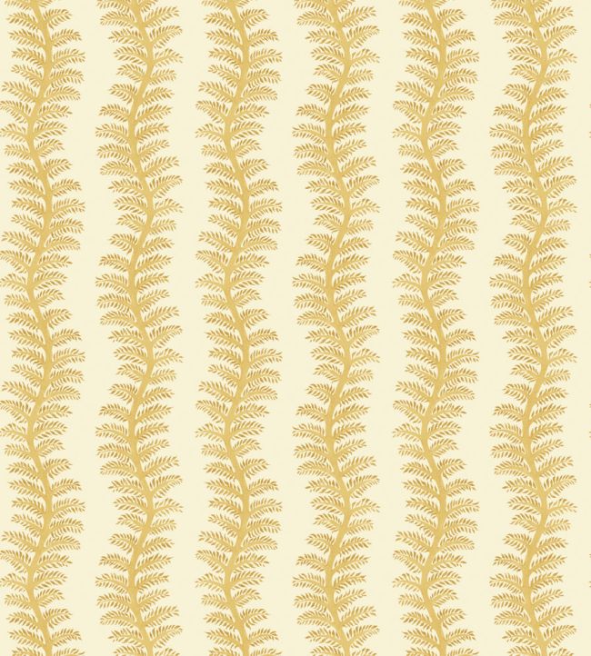 Tetbury Stripe Wallpaper by GP & J Baker Ochre