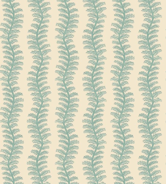 Tetbury Stripe Wallpaper by GP & J Baker Teal