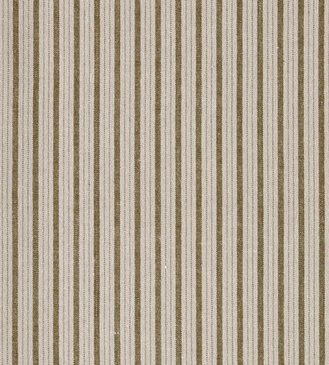Tetbury Stripe Fabric by Sanderson Meadow Moss
