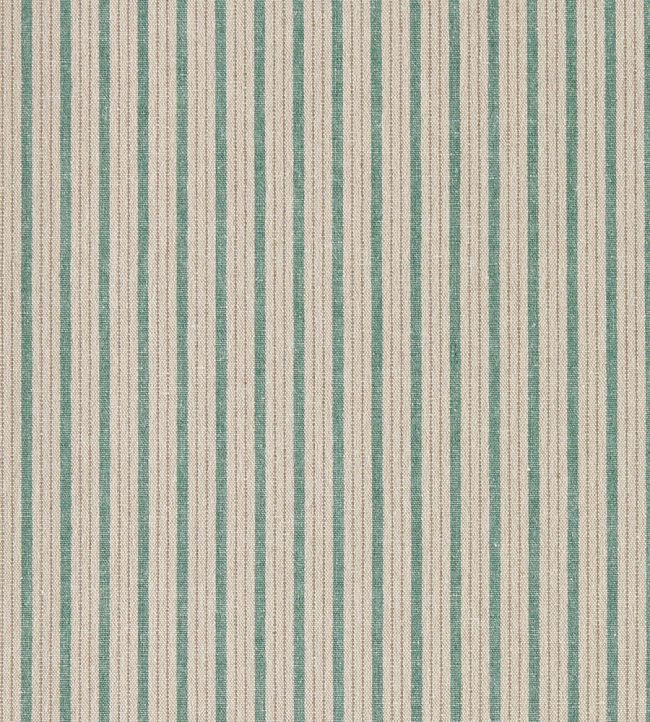 Tetbury Stripe Fabric by Sanderson Mineral Blue