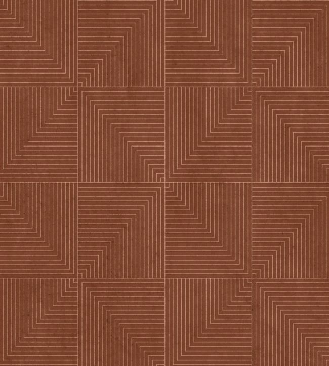 Tetragonal Wallpaper by Coordonne Clay