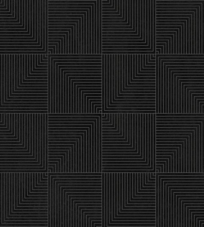 Tetragonal Wallpaper by Coordonne Slate