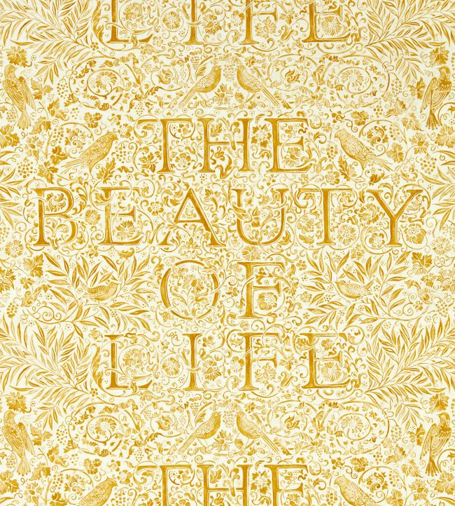 The Beauty of Life Wallpaper by Morris & Co Sunflower