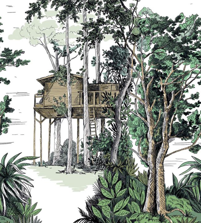 The Garden Shed Mural by Caselio Vert