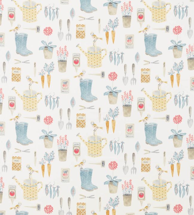 The Gardener Fabric by Sanderson Dijon