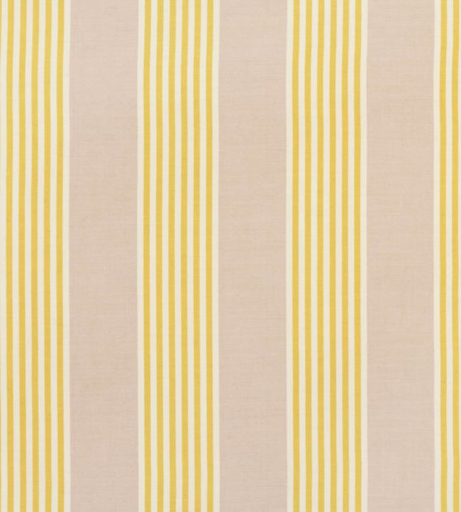 The Hudson Stripe Performance Fabric by Christopher Farr Cloth Limone