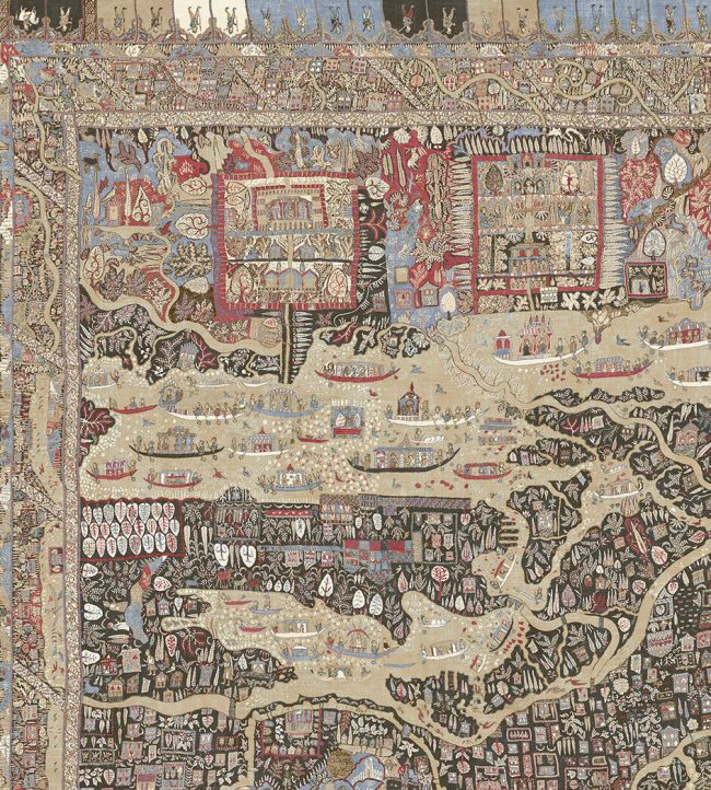 The Map Mini Mural by Lewis & Wood Twilight