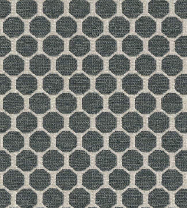 The Octagon Fabric by Madeaux 11 Charcoal