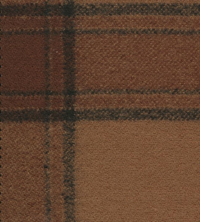 Callanish Check Fabric by The Isle Mill Mocha