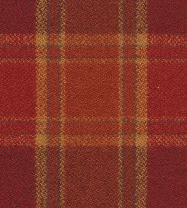 Callanish Check Fabric by The Isle Mill Berry