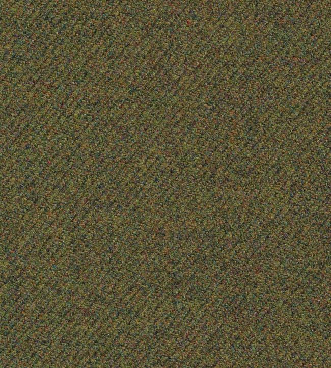 Callanish Heather Fabric by The Isle Mill Olive