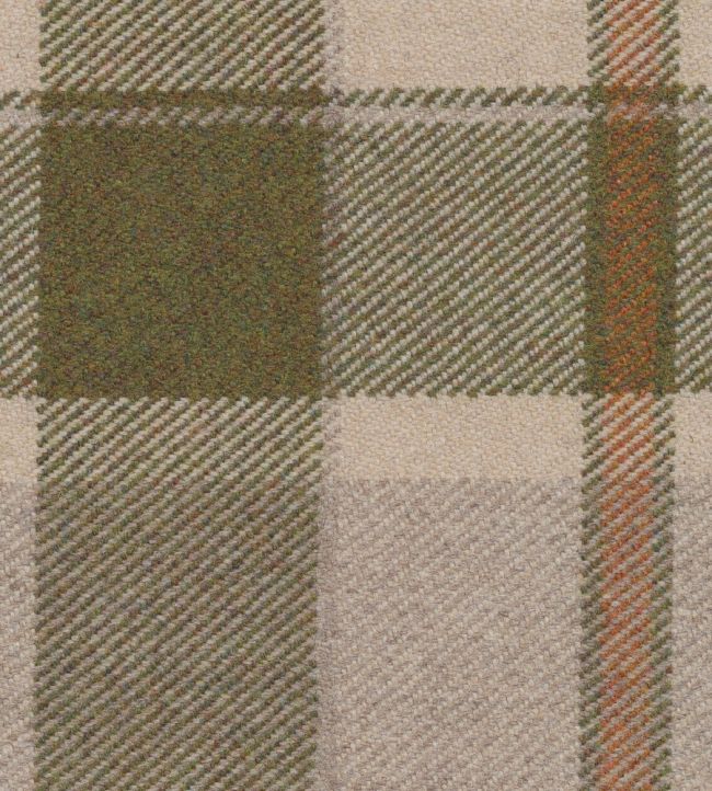 Callanish Plaid Fabric by The Isle Mill Stone
