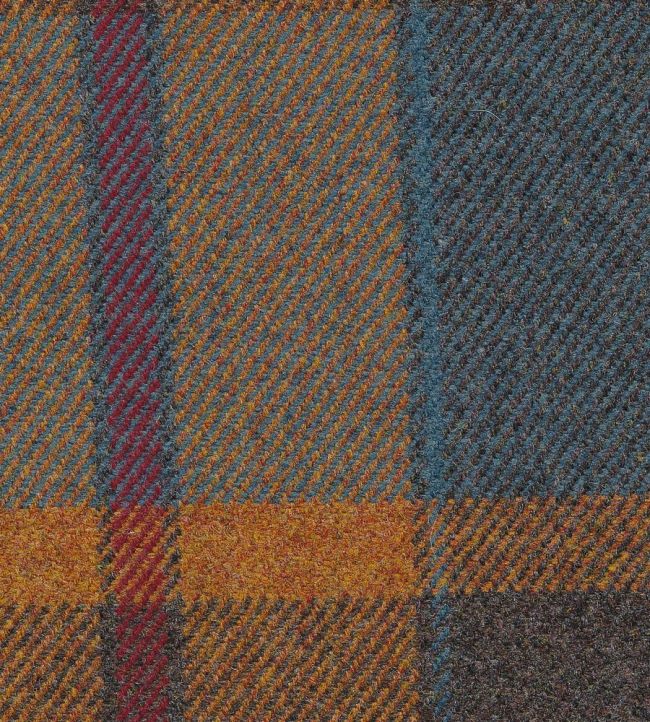 Callanish Plaid Fabric by The Isle Mill Opal