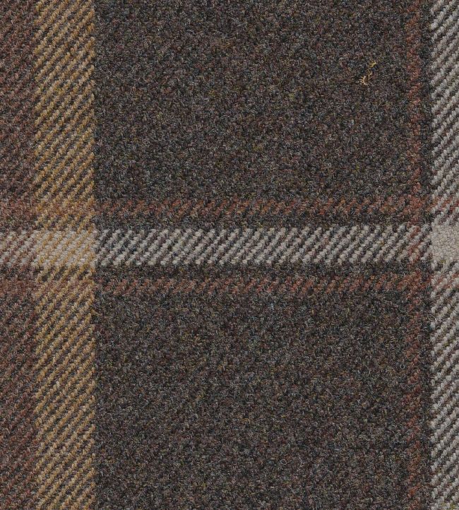 Callanish Plaid Fabric by The Isle Mill Mocha