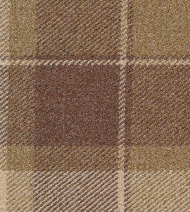 Callanish Plaid Fabric by The Isle Mill Cream