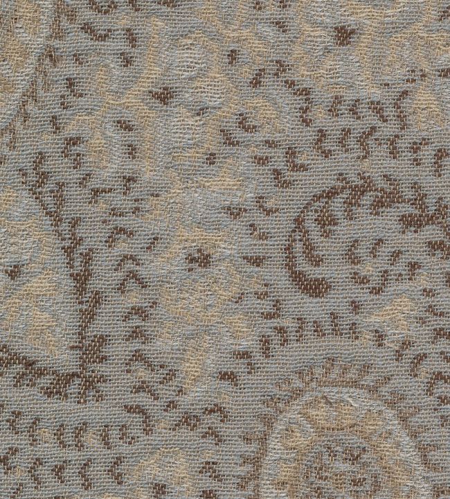 Craigie Paisley Fabric by The Isle Mill Opal