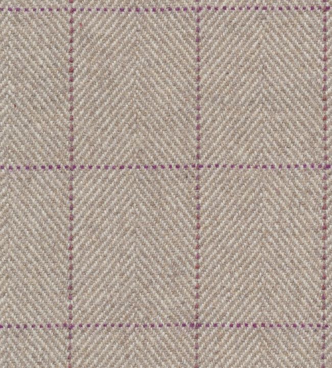 Craigie Vale Fabric by The Isle Mill Heather