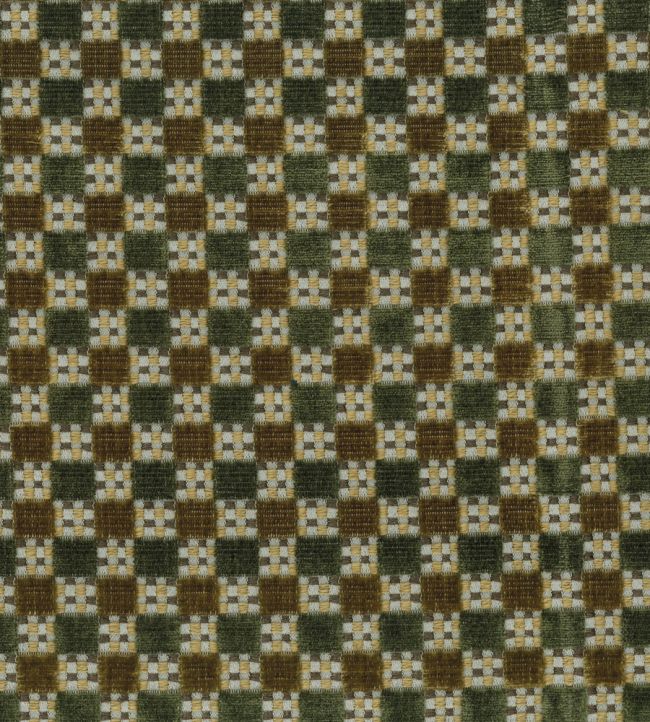 Theodora Fabric by Nina Campbell Olive/Old Gold