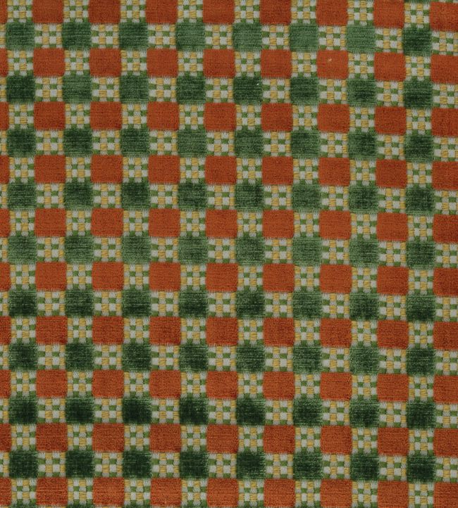 Theodora Fabric by Nina Campbell Paprika