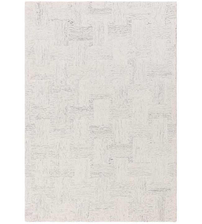 Asiatic Theodore Hatch rug White & Black THED120170TH01 White & Black