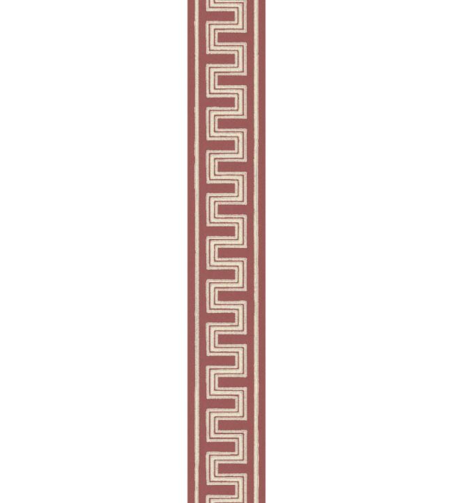 Thessaloniki Wallpaper by Langelid Von Bromssen Wine Red