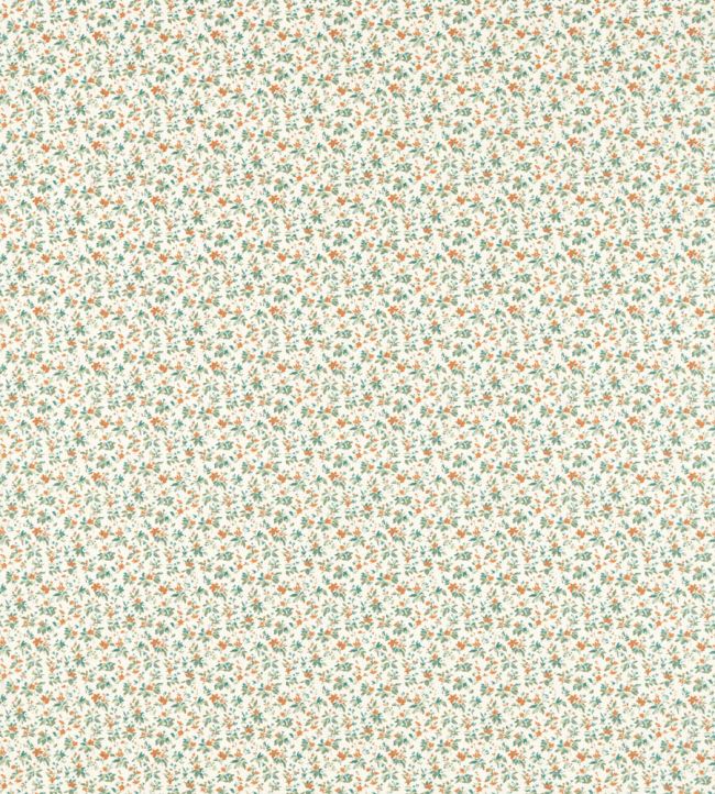 Thetford Fabric by Studio G Teal/Spice