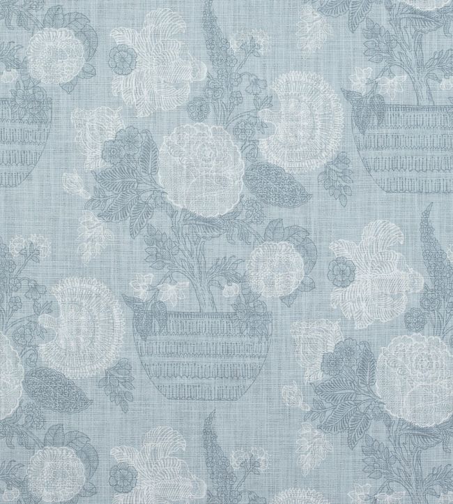 Tullamore Fabric by Thibaut Light Blue