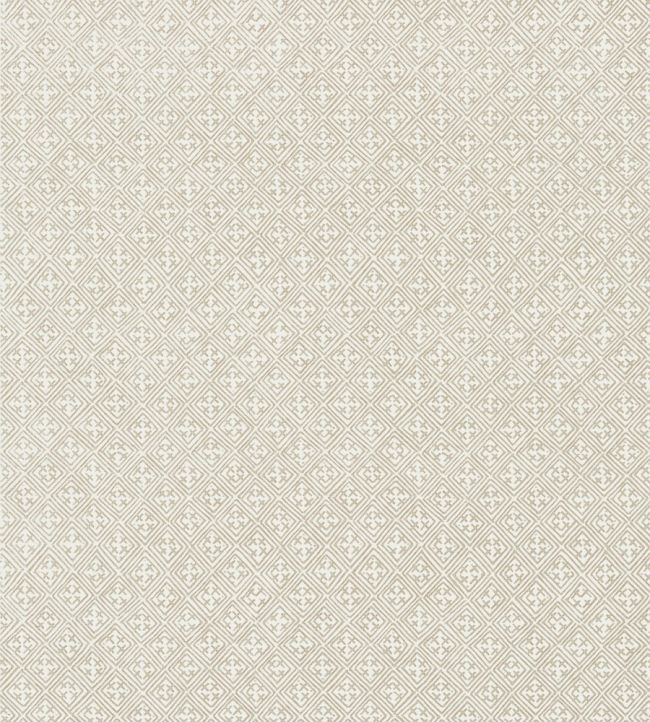 Laos Wallpaper by Thibaut Beige