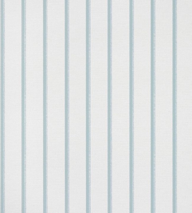 Notch Stripe Wallpaper by Thibaut Slate Blue