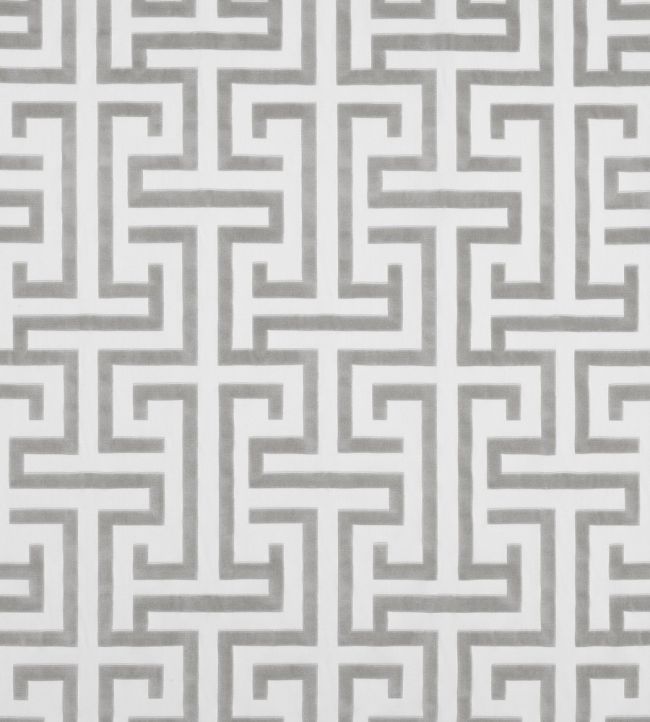 Ming Trail Fabric by Thibaut Grey