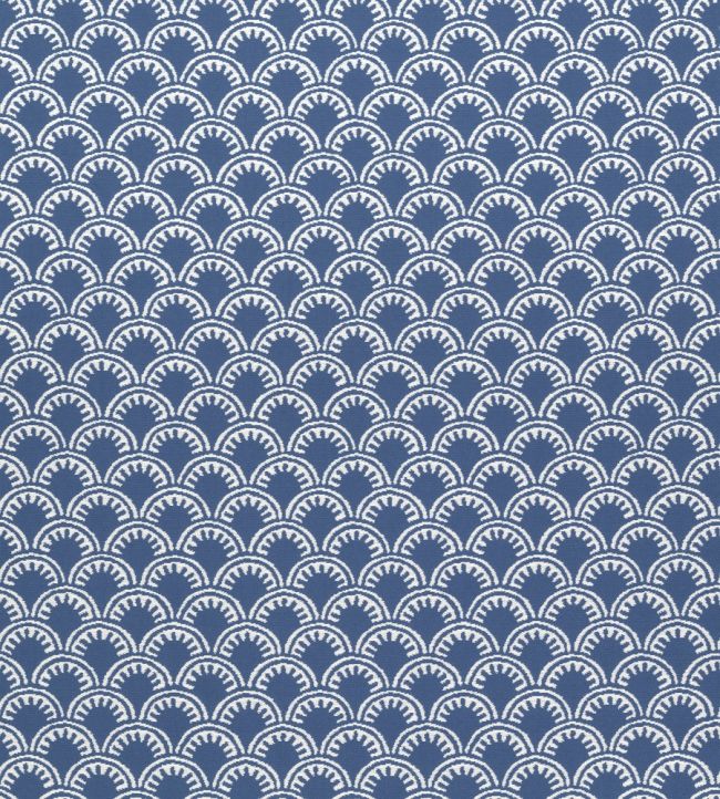 Maisie Fabric by Thibaut Royal Blue