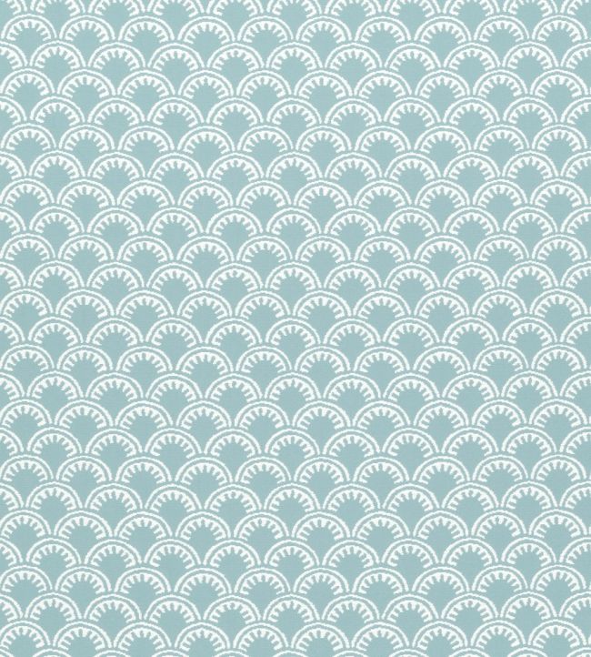 Maisie Fabric by Thibaut Aqua