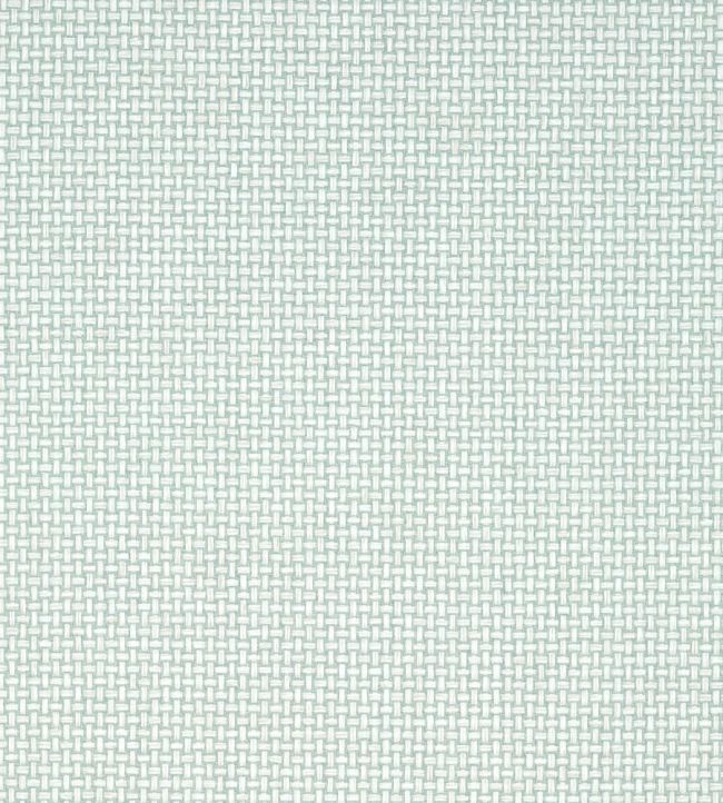 Baker Weave Wallpaper by Thibaut Aqua