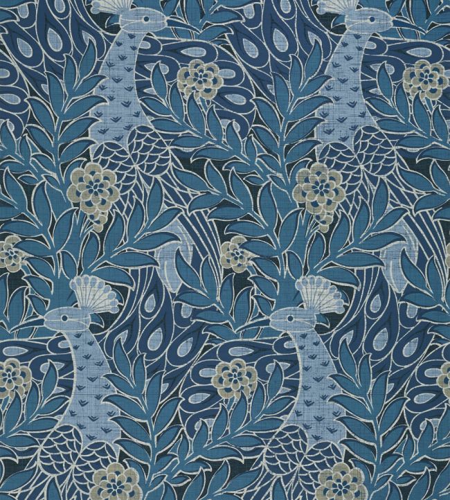 Desmond Wallpaper by Thibaut Navy