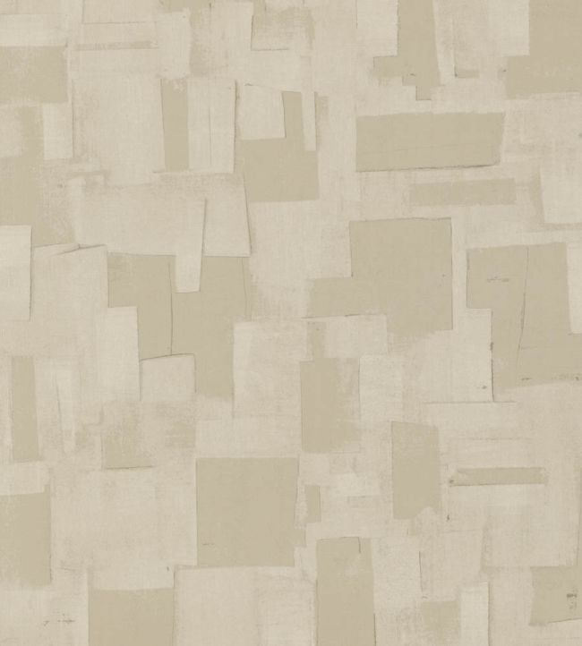 Cubist Wallpaper by Threads Parchment
