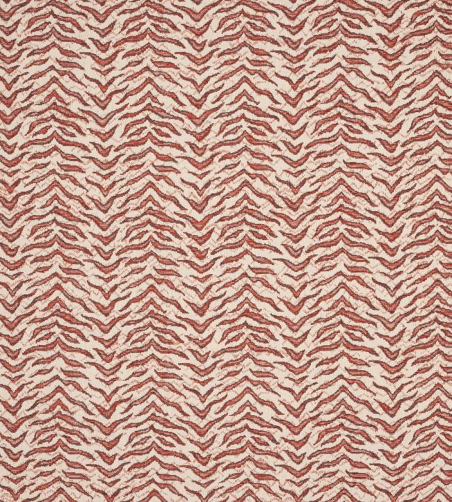 Tibor Fabric by Jane Churchill Red