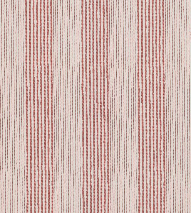Ticking Fabric by Fermoie Red