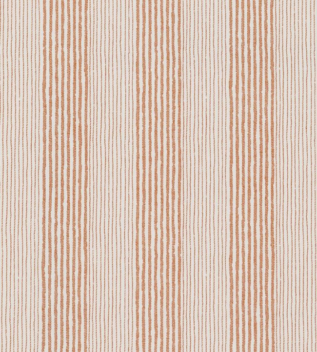 Ticking Fabric by Fermoie Orange