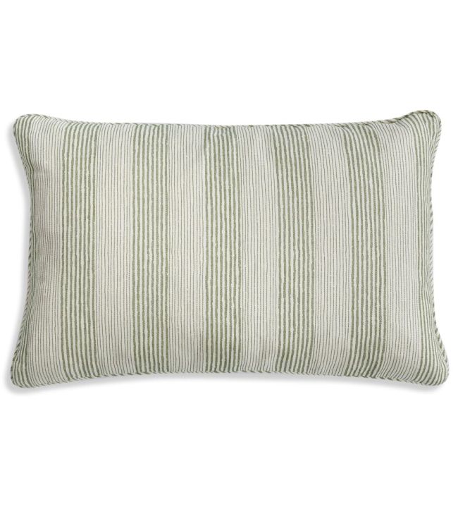 Ticking Cushion 43 x 35cm by Fermoie Green
