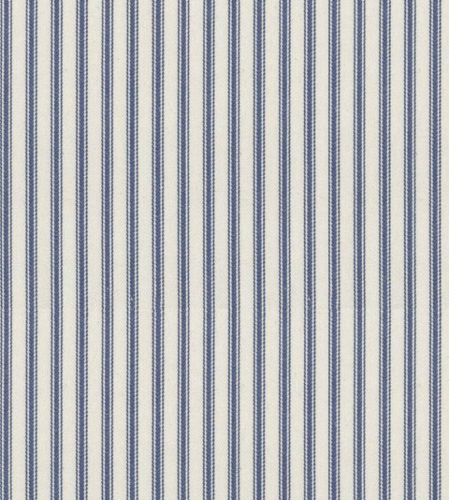 Ticking Stripe 1 Fabric by Ian Mankin Airforce