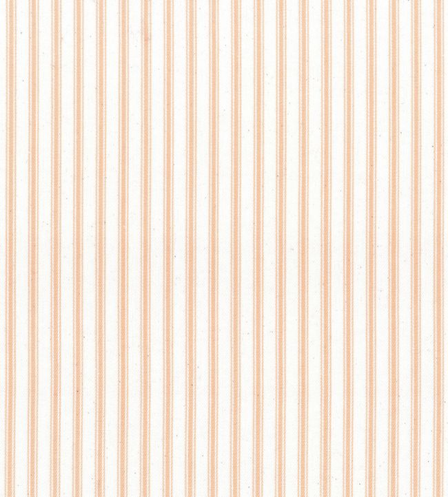 Ticking Stripe 1 Fabric by Ian Mankin Apricot