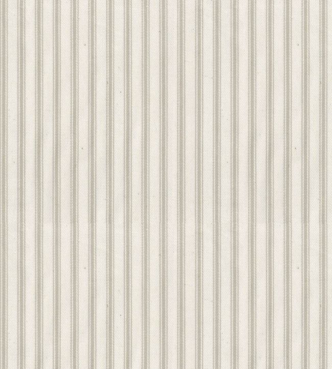 Ticking Stripe 1 Fabric by Ian Mankin Cream