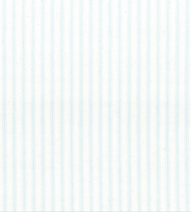 Ticking Stripe 1 Fabric by Ian Mankin Duck Egg