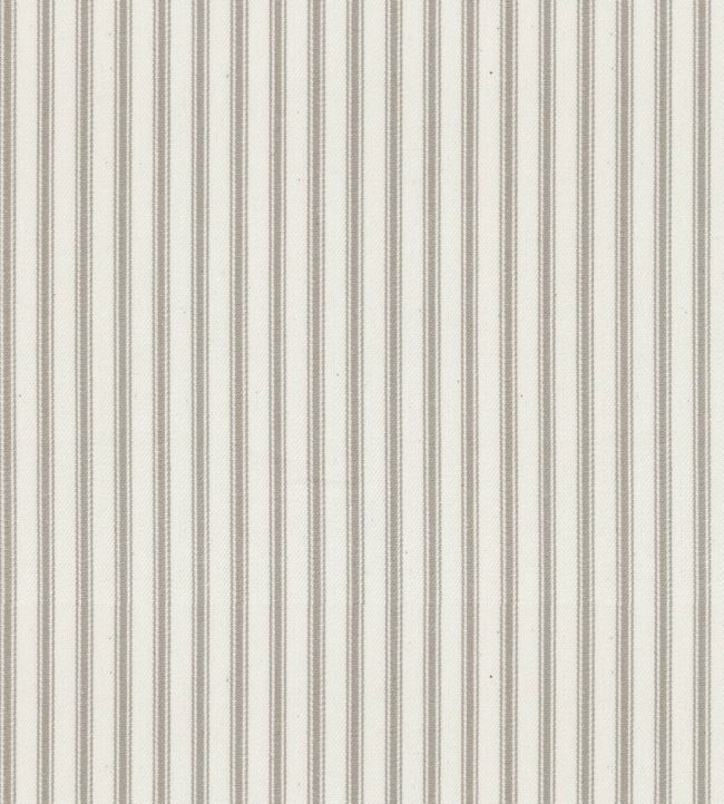 Ticking Stripe 1 Fabric by Ian Mankin Flax