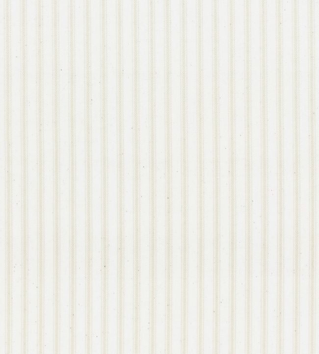 Ticking Stripe 1 Fabric by Ian Mankin Pearl