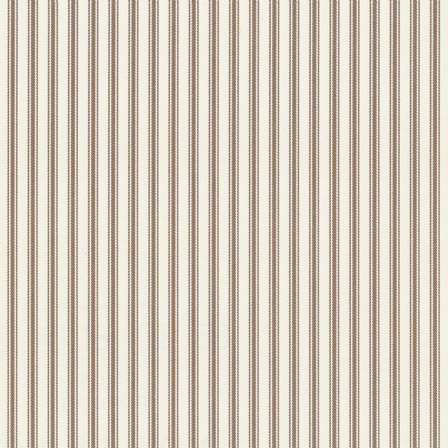 Ticking Stripe Wallpaper by Ian Mankin Brown