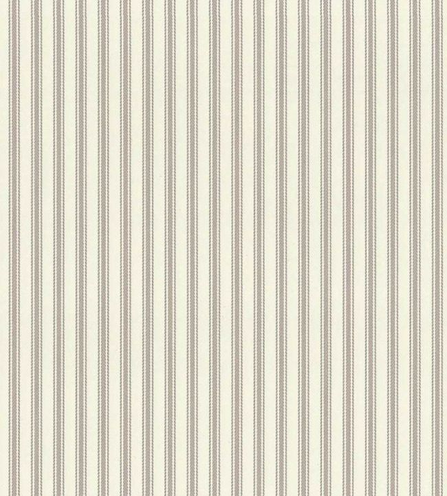 Ticking Stripe Wallpaper by Ian Mankin Flax